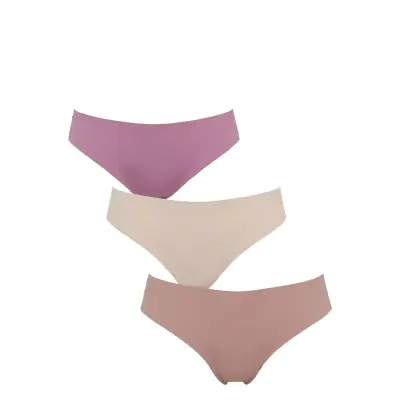 Missya Seamless String W Lace 3-Pack Multi/patterned