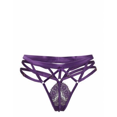 Mitzy String R Stringtrosa Underkläder Lila Hunkemöller