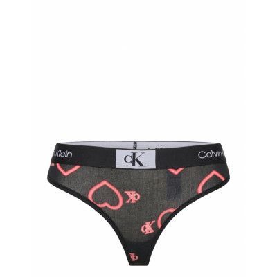 Modern Thong Stringtrosa Underkläder Black Calvin Klein