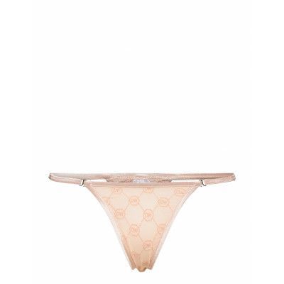 Mona Thong *Villkorat Erbjudande Stringtrosa Underkläder Rosa OW Collection