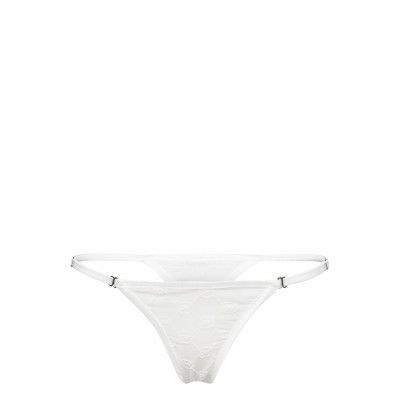 Mona Thong *Villkorat Erbjudande Stringtrosa Underkläder Vit OW Collection