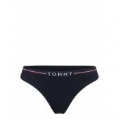 Mw Thong Stringtrosa Underkläder Blå Tommy Hilfiger