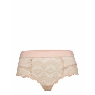 Naked Lace Highwaist String Lingerie Panties High Waisted Panties Rosa Understatement Underwear