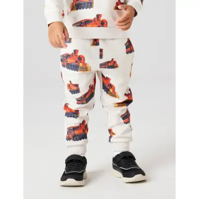 name it Nmmorman Swe Pant Bru - Beige - 104