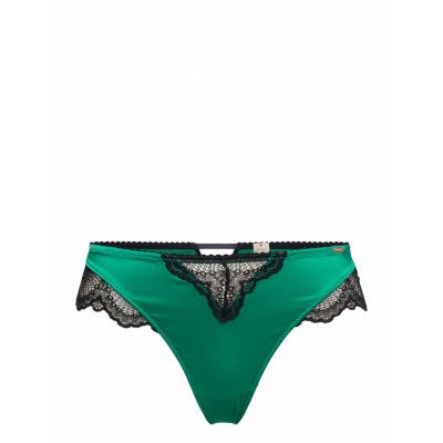 Natesha String Stringtrosa Underkläder Grön Dorina