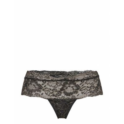 Nicole String Lurex Stringtrosa Underkläder Black Missya