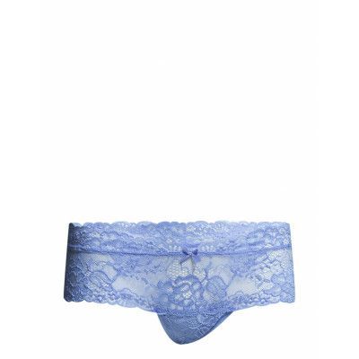 Nicole String Stringtrosa Underkläder Blå Missya