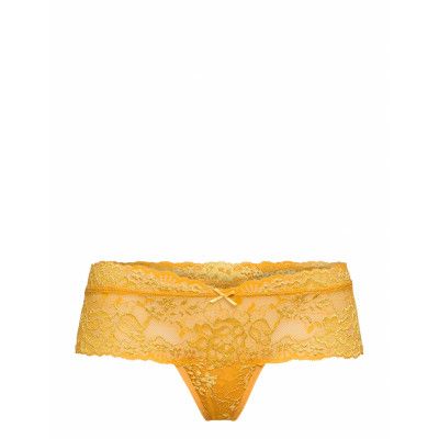 Nicole String Stringtrosa Underkläder Gul Missya