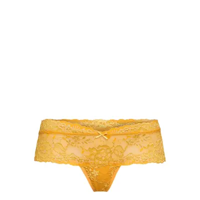 Nicole String Stringtrosa Underkläder Gul Missya