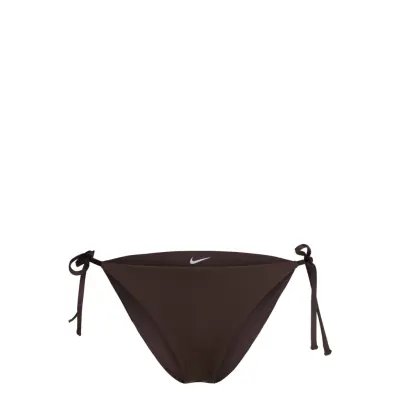 NIKE SWIM Nike Essential String Bikini Bottom Brun