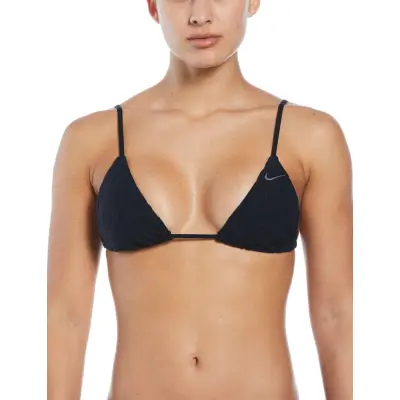 NIKE SWIM Nike W Terry Bikini Top Retro Flow - Black - XS