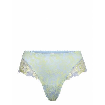 Nuzha Luxury Thong Stringtrosa Underkläder Blå Primadonna