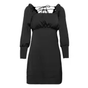 Onlvivi 3/4 Short String Dress Wvn Kort Klänning Svart ONLY