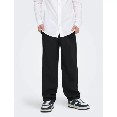 ONLY & SONS Osjwill 0292 Loose String Pant Vd - Black - 176
