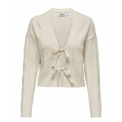 ONLY Onlfia Ls String Cardigan Knt Nca Beige