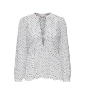 ONLY Onlisabella Ls String Top Wvn - White - XS