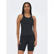 Only Play Onppoppy Sl String Aop Top - Black - M