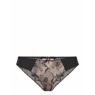 Orchids Tanga Stringtrosa Underkläder Svart CHANTELLE