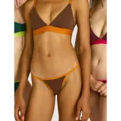 Organic Basics Core Play String Thong - Brown - XL