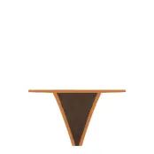 Organic Basics Core Play String Thong Brun