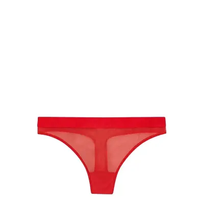 Organic Basics Mesh Thong Röd