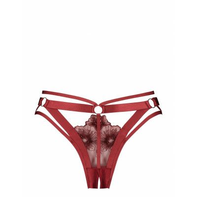 Oxana Open Brazilian R Stringtrosa Underkläder Red Hunkemöller