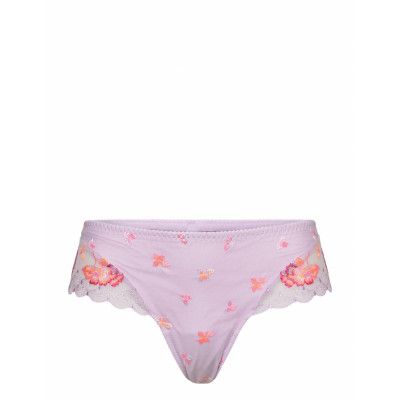 Palace Garden Luxury Thong Stringtrosa Underkläder Purple Primadonna