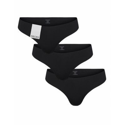 Pieces Pcnamee Thong 3-Pack Noos Svart