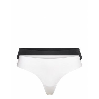 Performance Thong 2P Sport Panties Thong Vit Björn Borg