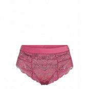 Pink Fizz Lace Highwaist String Lingerie Panties High Waisted Panties Rosa Understatement Underwear