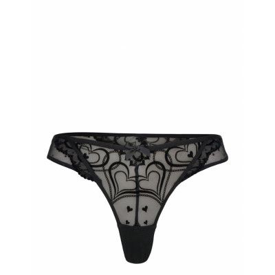 Pippa String R Stringtrosa Underkläder Svart Hunkemöller