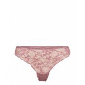 Plant Dyed Dentelle - Tanga Stringtrosa Underkläder Rosa Etam