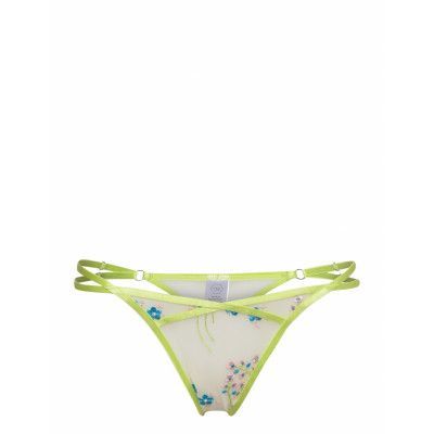 Poppy Thong *Villkorat Erbjudande Stringtrosa Underkläder Multi/mönstrad OW Collection