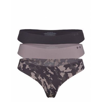 Ps Thong 3pack Print Stringtrosa Underkläder Lila Under Armour