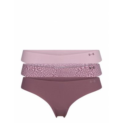 Ps Thong 3pack Print Stringtrosa Underkläder Rosa Under Armour