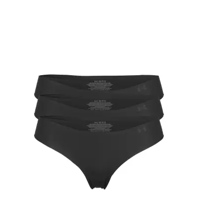 Ps Thong 3Pack *Villkorat Erbjudande Stringtrosa Underkläder Svart Under Armour