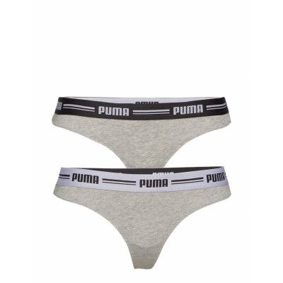 Puma Iconic String 2p Hang Stringtrosa Underkläder Grå PUMA