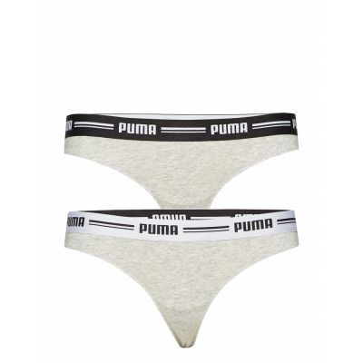 Puma Iconic String 2p Packed Stringtrosa Underkläder Svart PUMA