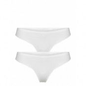 Puma Women Seamless String 2P Pack Sport Panties Thong White PUMA