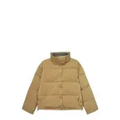 Rethinkit Studios Puffer Boxi Jacket Shelter - Beige - XS/S