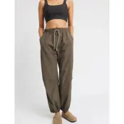 Rethinkit Studios Track Loose Pants Palma - Brown - M