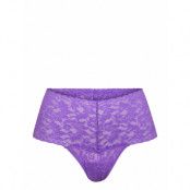 Hanky Panky Signature Lace, Retro Thong, Rolled Stringtrosa Underkläder Lila Hanky Panky