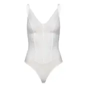 Riley String Body Bodies Slip Vit Wolford