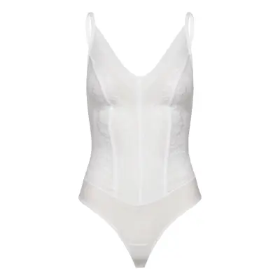 Riley String Body Bodies Slip Vit Wolford