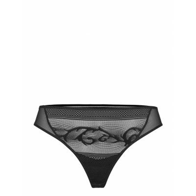 Riley String Stringtrosa Underkläder Svart Wolford