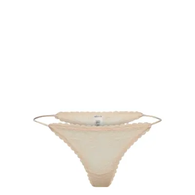 Roomie Stringtrosa Underkläder Beige Love Stories