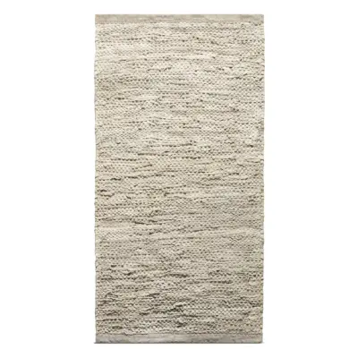 RUG SOLID Leather Beige