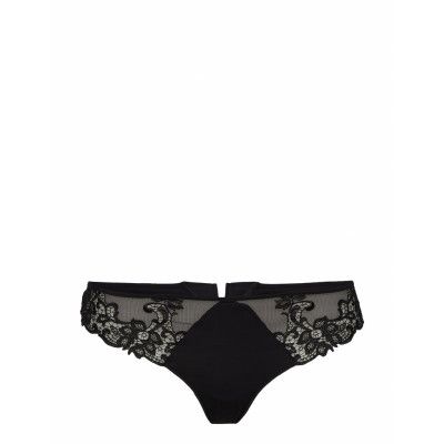 Saga 15C700 Stringtrosa Underkläder Svart Sim Pérèle