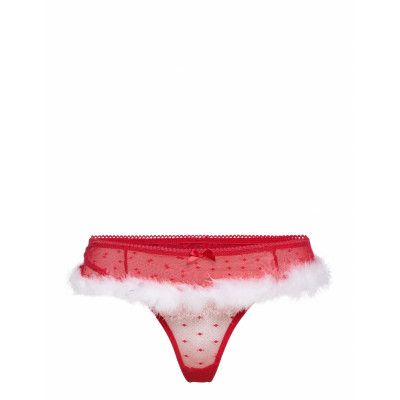 Sandy String Stringtrosa Underkläder Röd Missya