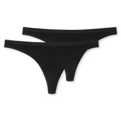 Schiesser 2-pack 95-5 Organic Cotton Thongs